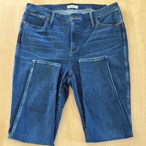Madewell 10” High Rise Skinny NWT SIZE 35